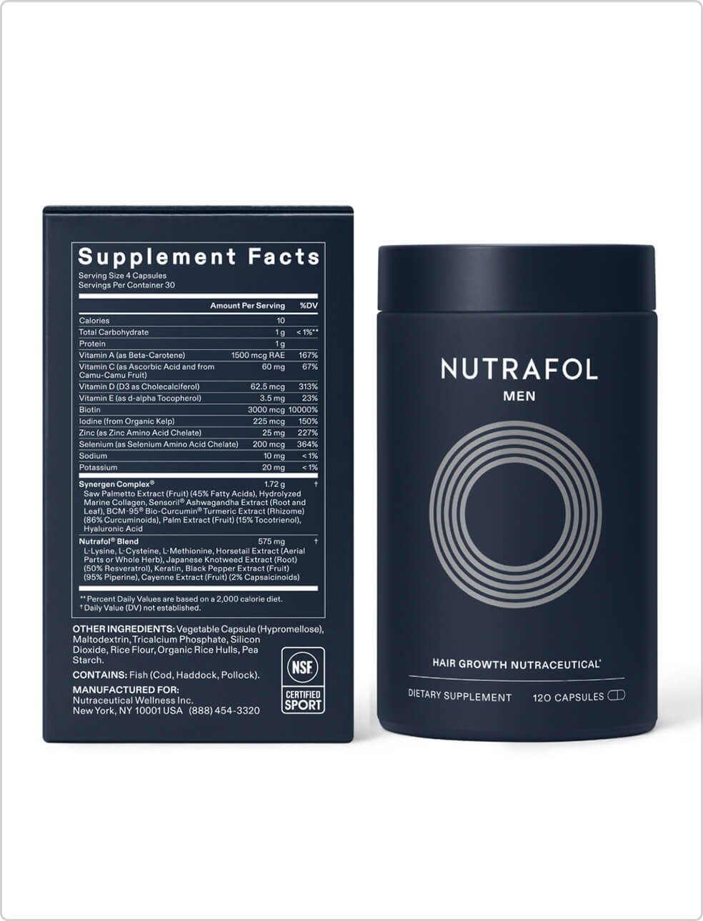 Nutrafol Men Packaging