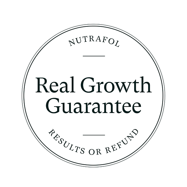 Nutrafol Real Growth Guarantee. Results or Refund.